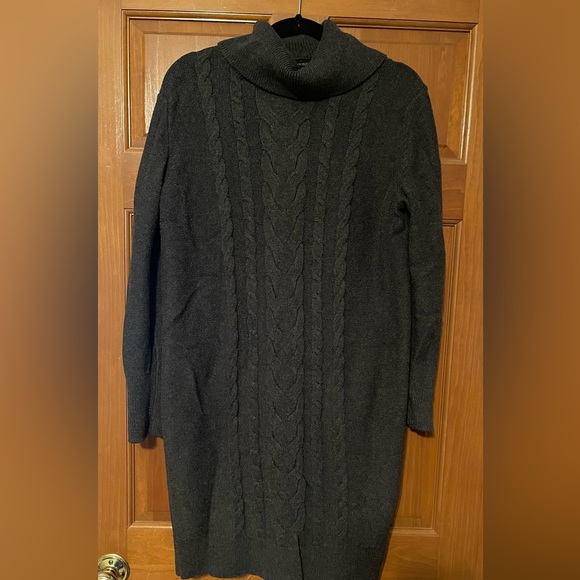 Cable knit sweater dress Banana Republic Factory size M - Picture 1 of 3